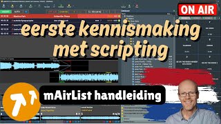 mAirList handleiding - eerste kennismaking met scripts
