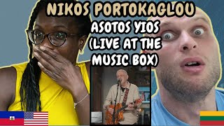 REACTION TO Nikos Portokaglou - Asotos Yios (Live at the Music Box) | FIRST TIME HEARING