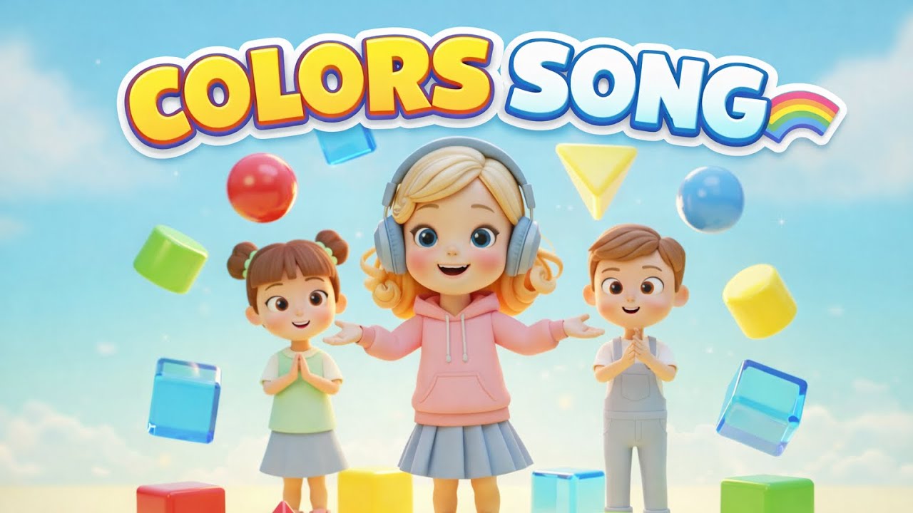 Que Color Song Colors Song 🌈 | What’s Your Favorite Color? | Fun Sing-Along for Kids ...