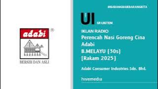 Download lagu Iklan Radio - Perencah Nasi Goreng Cina Adabi (B.Melayu | 30s | Rakam 2025)