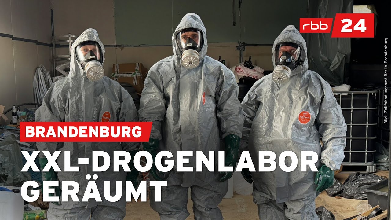 Was steckt hinter dem geräumten Drogenlabor in Brandenburg? | rbb24 Spezial