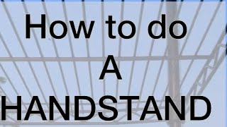 How To Do A Handstand For Therian And Gymnastics
