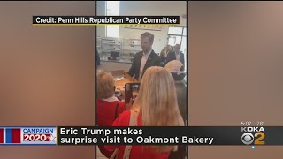 Eric Trump Makes Surprise Visit At Oakmont Bakery