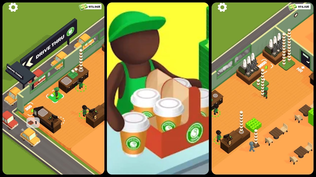 Coffee TycoonCafe Simulation Game Gameplay Video for Android YouTube