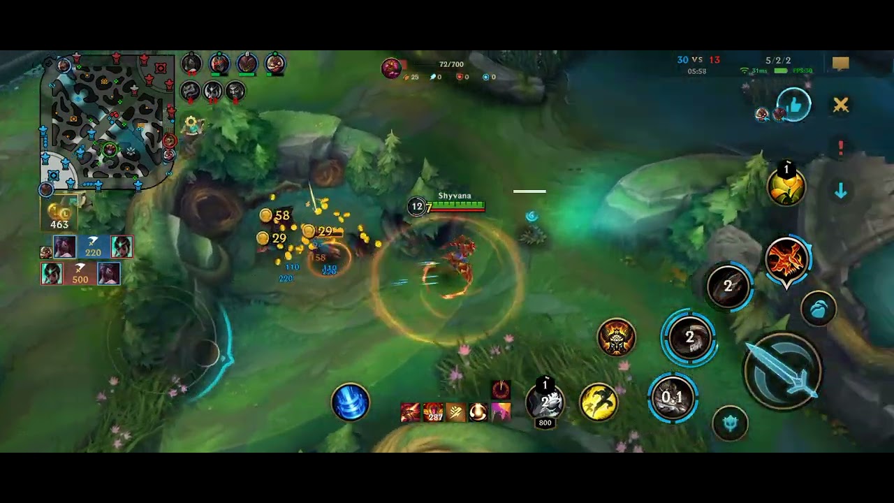 Wild Rift Arurf League Of Legends: Wild Rift - ARURF Mode 1 - Shyvana Gameplay - YouTube