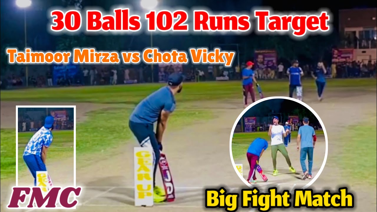 Taimoor Mirza vs Chota Vicky || Big Fight Match || Hassan Penda,Fahad ...