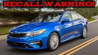 2019 Kia Optima is being recalled!  Is it still safe?