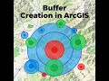 5. Buffer creation in Arc-GIS