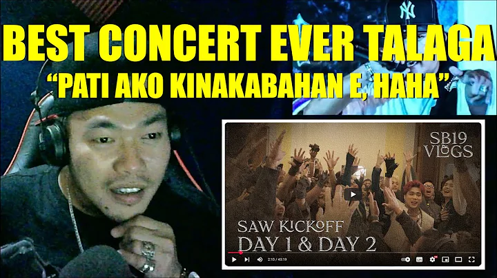 BEST CONCERT EVER TALAGA! | SB19 VLOGS Simula at Wakas Kickoff sa Philippine Arena | REACTION VIDEO
