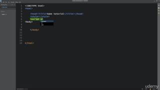002 Setup HTML5 Game template