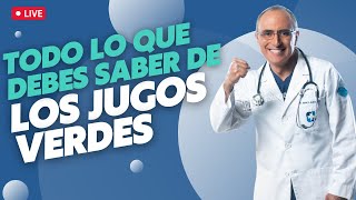 Todo lo que debes saber de los jugos verdes