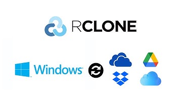 RClone en Windows, sincroniza nubes One Drive y Google Drive