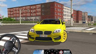 BMW M6 driving school simulator gameplay screenshot 4