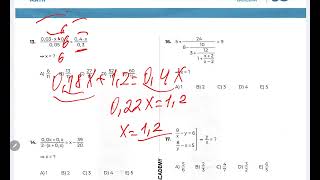 Puza Math(2024) Birinci Dereceden Denklemler Test 1B