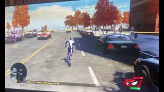Spider-Man web of shadows: black suit Spider-Man running