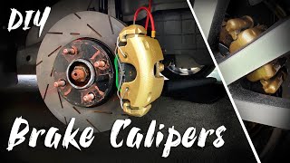 How To Paint Your Brake Calipers For Best Results Spray Painting Brake Calipers Tutorial Fiesta ST