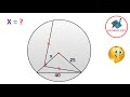 A Nice Circle Problem | Calculating the missing  length
