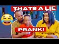 Unbelievable the lying prank we pulled on our son  taji wajesus reaction was hilarious