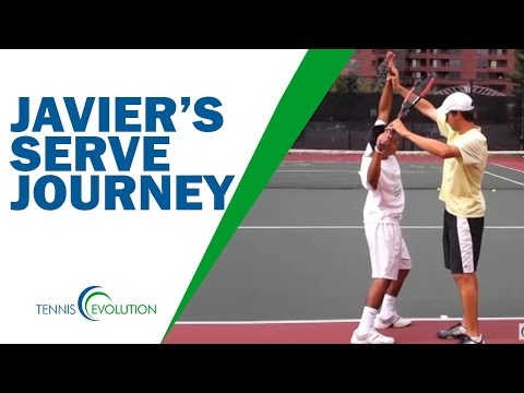 *TENNIS SERVE* | Tennis How To Serve | Javier's Se...