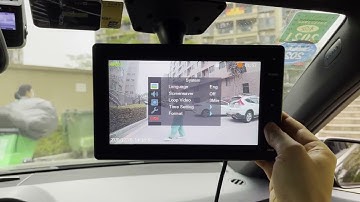 GreenYi 8" AHD 1080P IPS DVR Parking Monitor with 2-Channel Front/Rear View IR Camera for Truck Bus