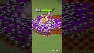 Skeletons Vs Skeleton Kings  #shortsfeed  #ClashofClans #ClashVsSkeletons