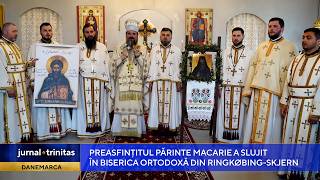 Preasfințitul Părinte Macarie a slujit în biserica ortodoxă din Ringkøbing-Skjern
