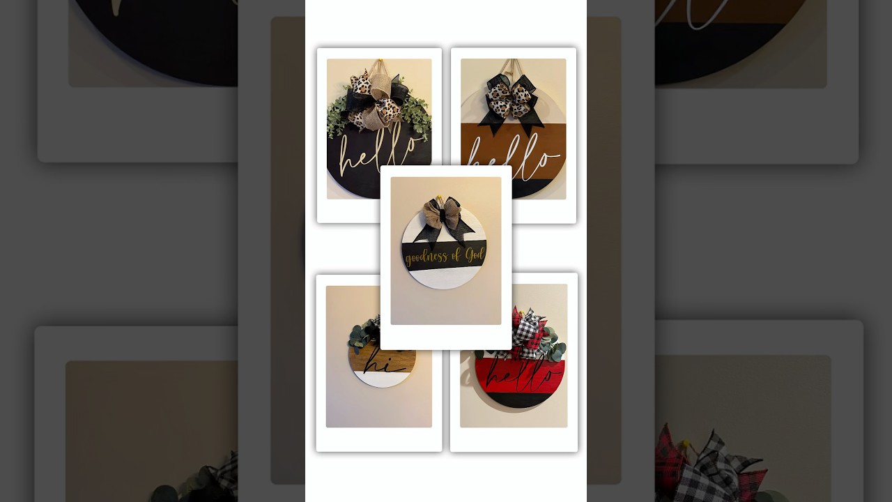 New!Custom door hangers are now available 