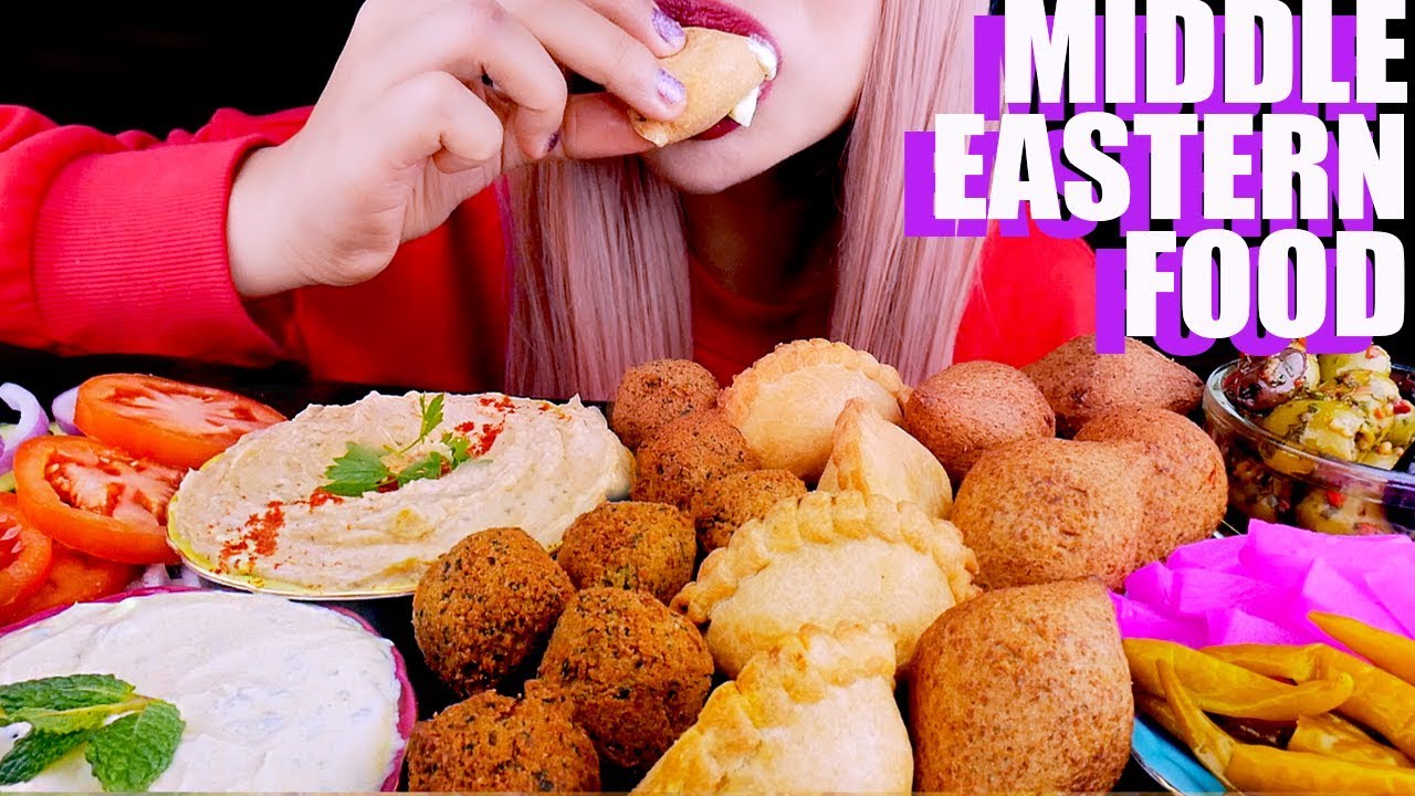 ASMR Middle Eastern Food *Eating Sounds * 먹방