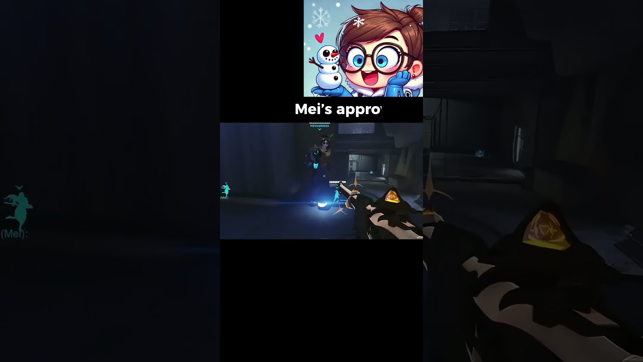 Overwatch Gold players are precious.. sometimes 😂 #overwatch2 #Overwatch #gaming