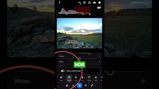 You gotta check out HDR editing in #lightroommobile