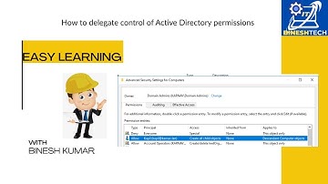Delegate move computer objects from one OU to another in Windows Server