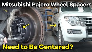 Do 1.5-inch Mitsubishi Pajero Wheel Spacers Need to Be Centered? - BONOSS Pajero Accessories