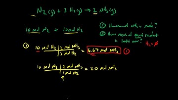 Limiting Reactants 2 - Left Over Reactants