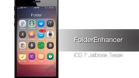 FolderEnhancer - iOS 7 Jailbreak Tweak: Hands-on - iPhone Hacks
