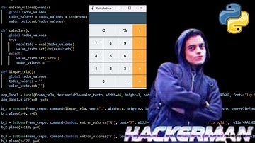 Eu fiz minha primeira calculadora no #python