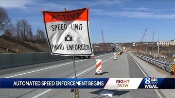 Automated speed enforcement starts in Pennsylvania