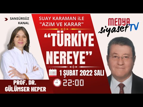 "Türkiye Nereye" Prof. Dr. Gülümser Heper & Suay Karaman
