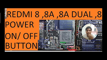 REDMI 8A ON/OFF BUTTON PROBLEM