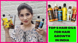 Top 5 hair oils for hair growth, dandruff | Must have hair oil for hair growth | The Kaur Blog TV