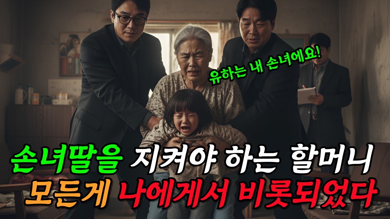 시장 청소부 할머니의 선택, 손녀 구하기 위한 마지막 방법