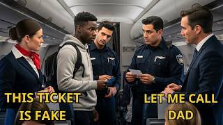 Black Teen Kicked Out from First Class 5 Mintutes Later, The CEO Dad Calls and the Plane’s Grounded