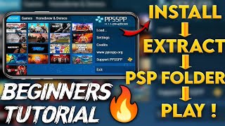 {BEGINNERS TUTORIAL}🔥How To Play Games Using PPSSPP Emulator In Hindi |  PPSSPP | Badshah Gamer | screenshot 4