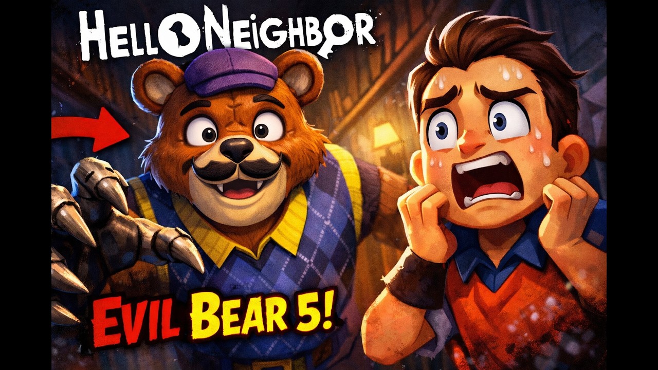 Bear 5 i powrót do hello neighbor 🫷😎