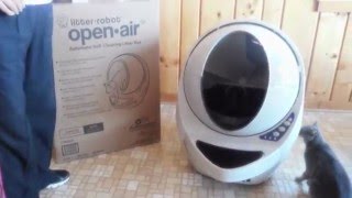 Litter Robot Open Air Review - Unboxing & Setup
