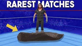 11 Rarest WWE Games Match Types
