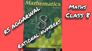 Maths class 8 RS Aggarwal Rational numbers | Exercise 1A (1)st bit 1,2,3,4 questions solution