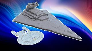 Star Wars vs Star Trek: USS Enterprise-D vs Imperial II Star Destroyer