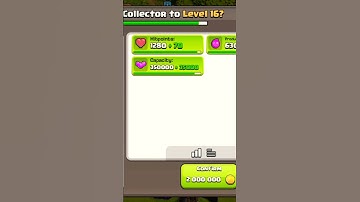 ELIXIR COLLECTOR NEW UPDATE LEVEL 16!! #clashofclans #music #shadowfight2 #coc