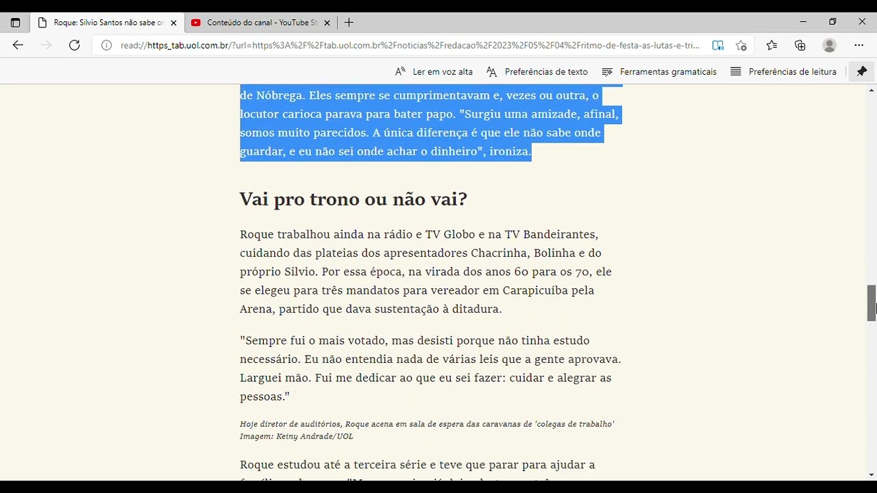 Silvio Santos não voltaria sem plateia, diz Roque