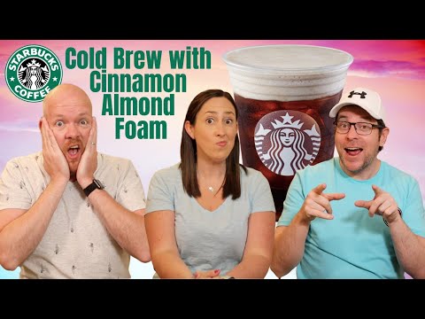 Starbucks® New Cold Brew with Cinnamon Almond Foam | Worth the Trip?
